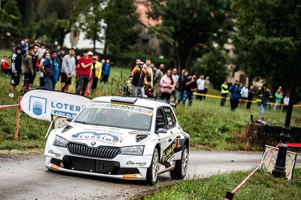 Seria advertencia de Víctor Senra en el TCC del 15º Rallye Blendio Cristian López