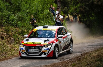 Sito Español se estrena en el Rallye Rías Baixas