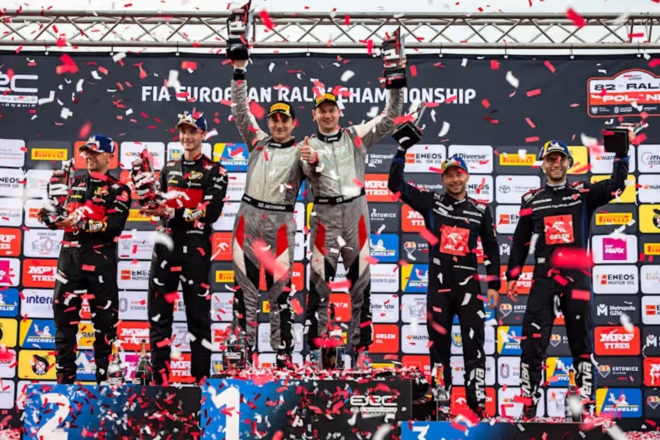 Teemu Suninen, cada vez más cerca de ganar el ERC