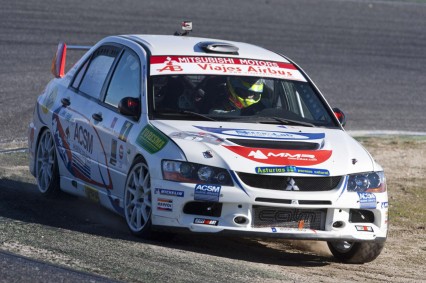 Suárez y Mitsubishi ganan el Rallye de Madrid y Senra campeón de la Evo Cup