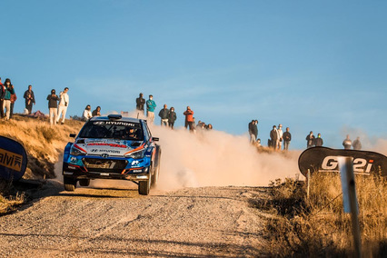 Surhayén Pernía en el Rally de Pozoblanco