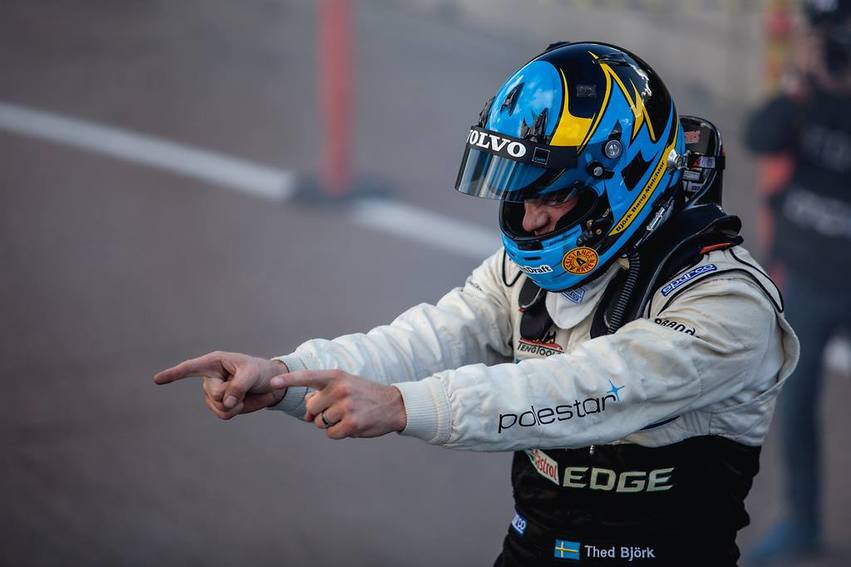 Thed Björk, tricampeón del STCC