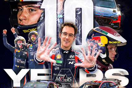 Thierry Neuville celebra el décimo aniversario de su debut con un WRC