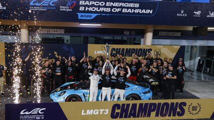 Título para Porsche y Manthey en LMGT3 en el final del WEC 2025