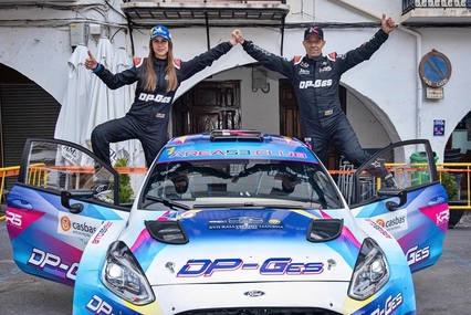 Toni Ariete y Carla Salvat no tienen oposición en el Rallysprint Llucena 2023