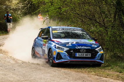 Triunfo y liderato para Alejandro Medín en el Rallye La Llana