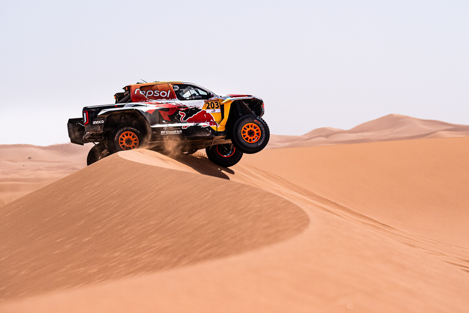 Seth Quintero da la sorpresa en Marruecos, con Toyota dominando el podio final