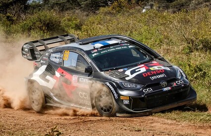 Un imparable Rovanperä encabeza el triplete de Toyota en Kenia
