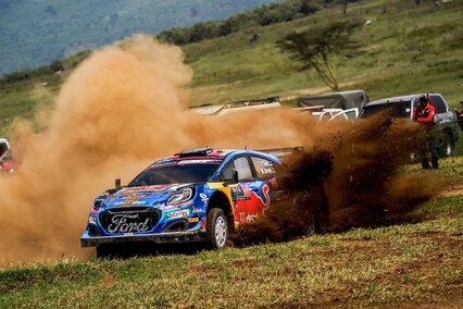 Un pinchazo aleja a Ott Tänak de las opciones de victoria en el Safari