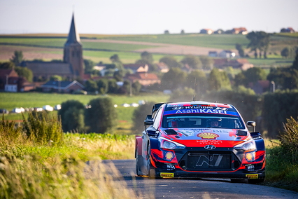 Un pinchazo de Tänak deja a Hyundai sin triplete en Ypres