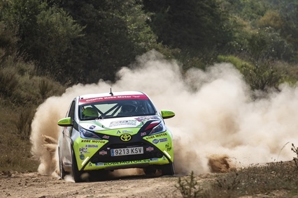 Unai García se impone también en el rallye reino de León 