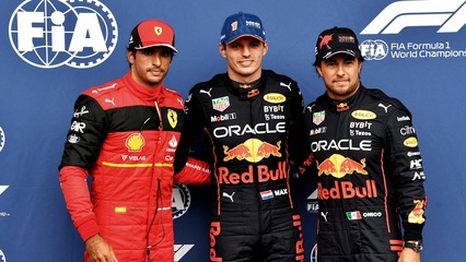 Verstappen habría vetado que Sainz vaya a Red Bull en favor de Checo