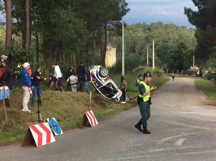 Vídeo: Accidente de Jonathan Pérez en Ourense