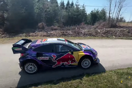Vídeo: Breen prueba su Puma Rally1 sobre el asfalto croata