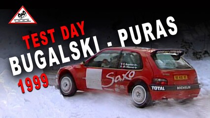 Vídeo: Chus Puras y Philippe Bugalski en los test para el Rally de Monte-Carlo 1999 con Citroën