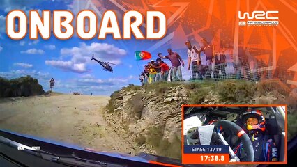 Vídeo: Onboard de Dani Sordo y Cándido Carrera en el pasado Rally de Portugal