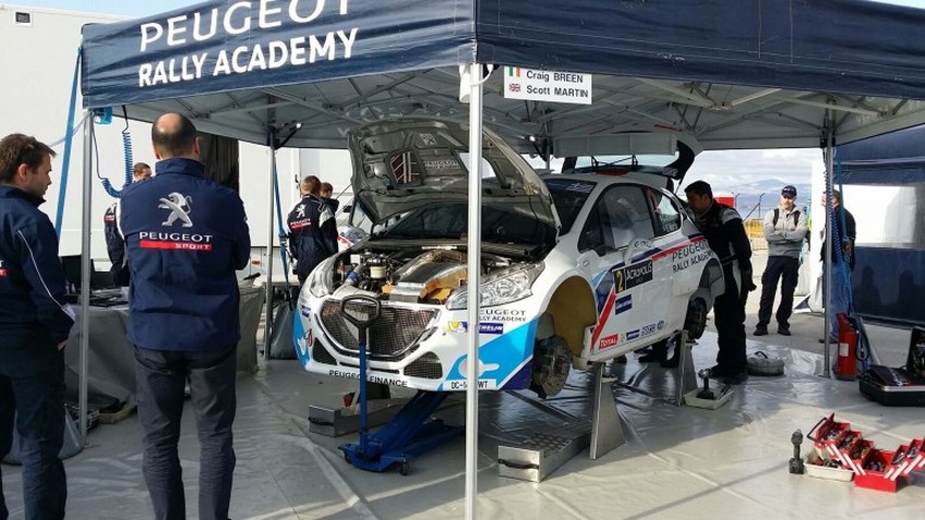 Vídeo: Peugeot testea el 208 R5 en Irlanda