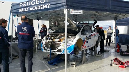 Vídeo: Peugeot testea el 208 R5 en Irlanda