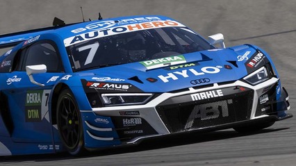 Vídeo: Ricardo Feller levanta el trofeo de ganador por primera vez en el DTM