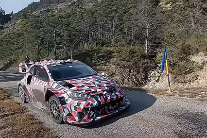 Vídeo: Rovanperä prepara el Montecarlo con el nuevo GR Yaris Rally1