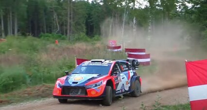 Vídeo, Shakedown del Rallye de Letonia