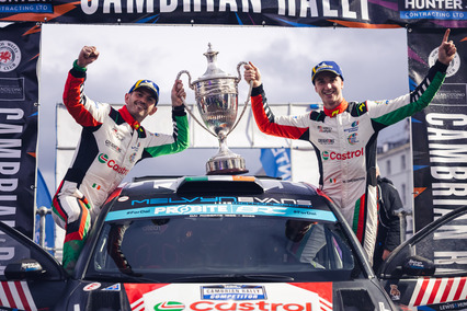 William Creighton, campeón del British Rally Championship