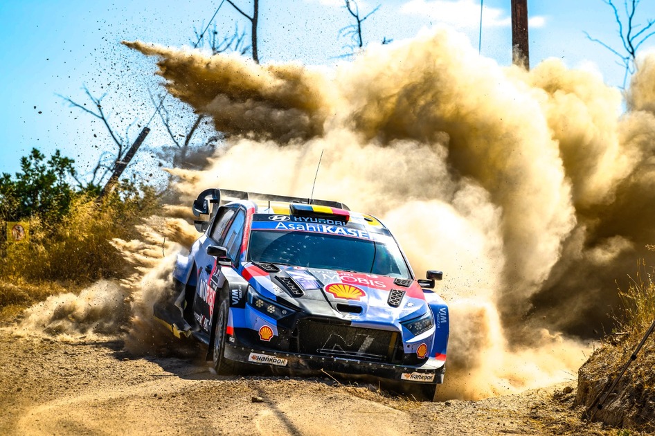 Thierry Neuville y Sébastien Ogier libran los pinchazos y se escapan al frente del Acrópolis 