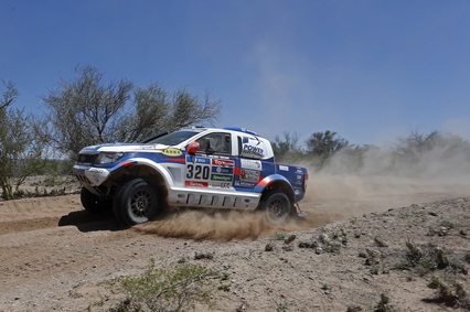 Xevi Pons a una etapa de finalizar su primer Dakar